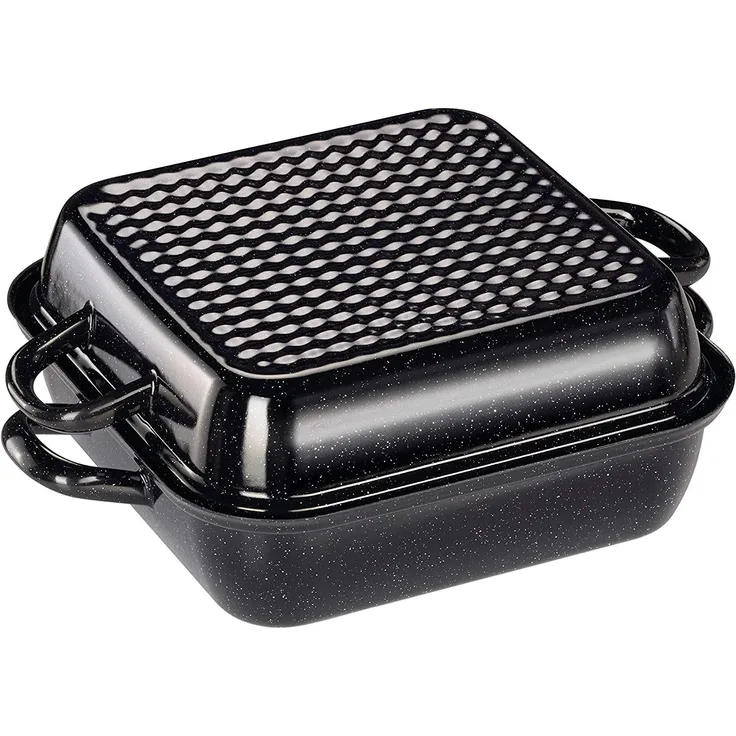 Riess Bratrohrpfanne Classic, Schwarz, 11,7 x 33 x 25,7 cm