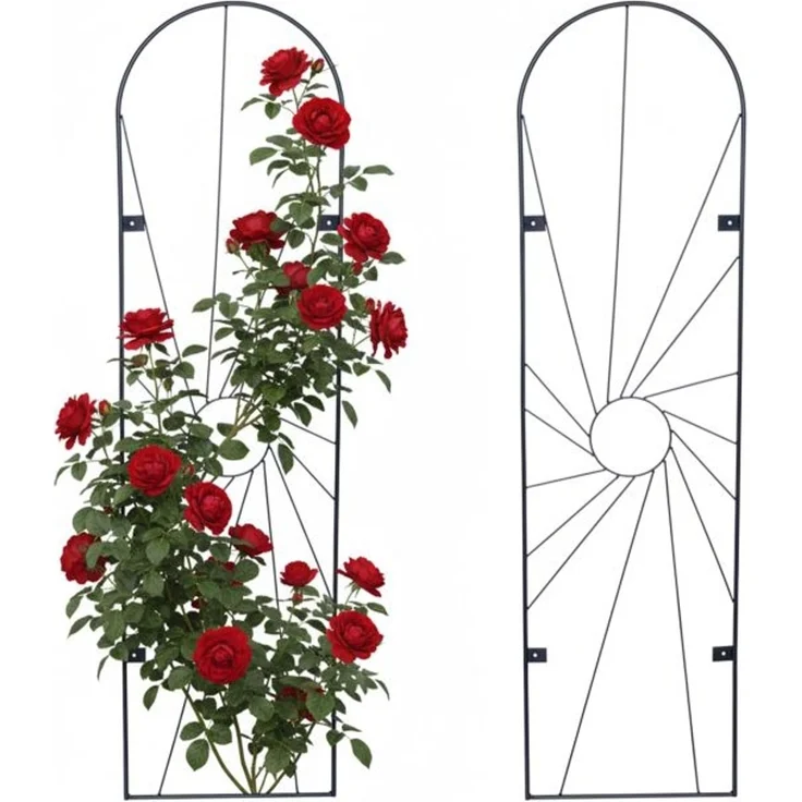 Relaxdays Rankgitter Wand 2er Set – Bild 1