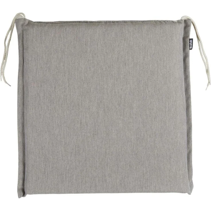Brafab Sitzkissen Florina aus Dralon-Stoff, modern, mit Bändern, beige, 45x48x5 cm – Bild 2