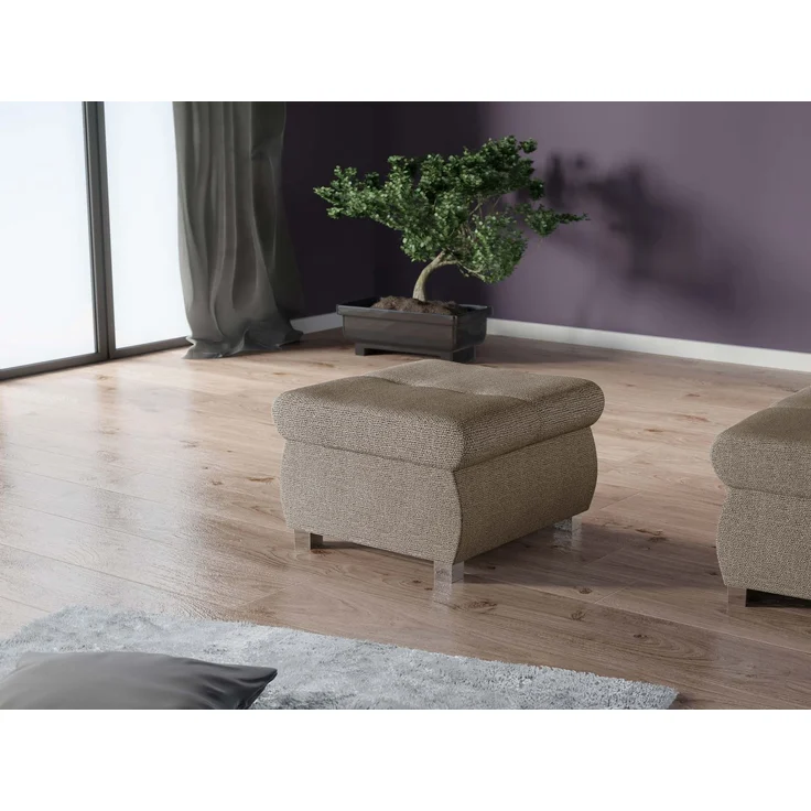 Polsterhocker Orkan Klein (Farbe: Sicuro 45) – Bild 2