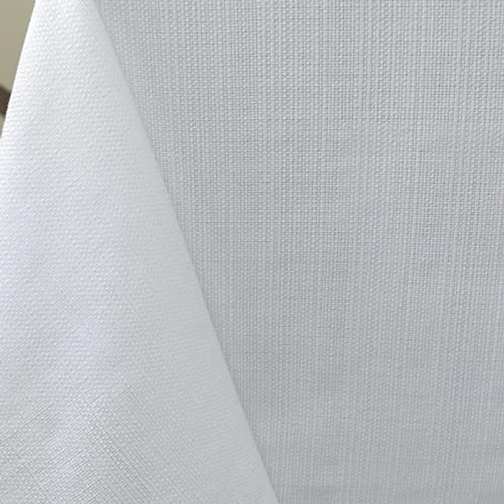 Benson Mills Schwergewicht Tischdecke 60 "x 120" Weiß – Bild 4