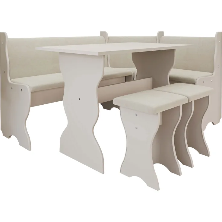 Eckbank Thomas (Farbe: Cashmere + Trinity 02)