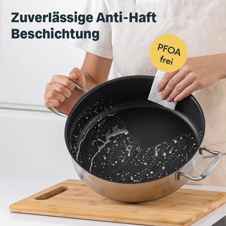SILBERTHAL Servierpfanne 28 cm hoher Rand – Bild 5