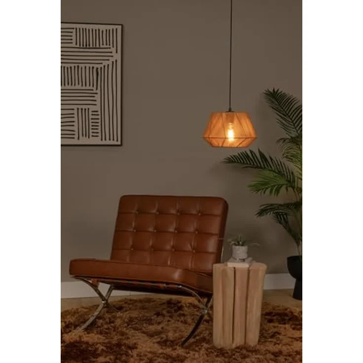 LUCIDE JESSICA Pendelleuchte, Ø 30 cm, höhenverstellbar, 1xE27, Terrakotta – Bild 4