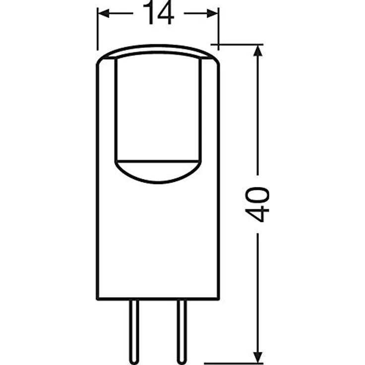 OSRAM LED Pin Lampe mit GY6. 35 Sockel, Warmweiss (2700K), 12V-Niedervoltlampe, 12V-Niedervoltlampe, 2. 6W, Ersatz für herkömmliche 30W-Lampe – Bild 11