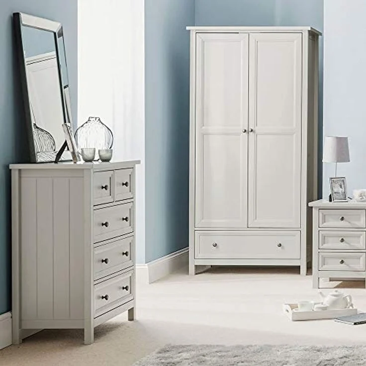 Julian Bowen Maine Kommode mit 3+2 Schubladen, Surfweiß – Bild 2