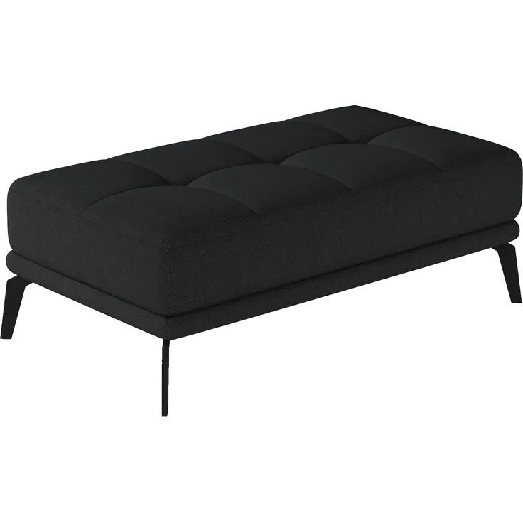 Torrense, Fußhocker, Schwarz