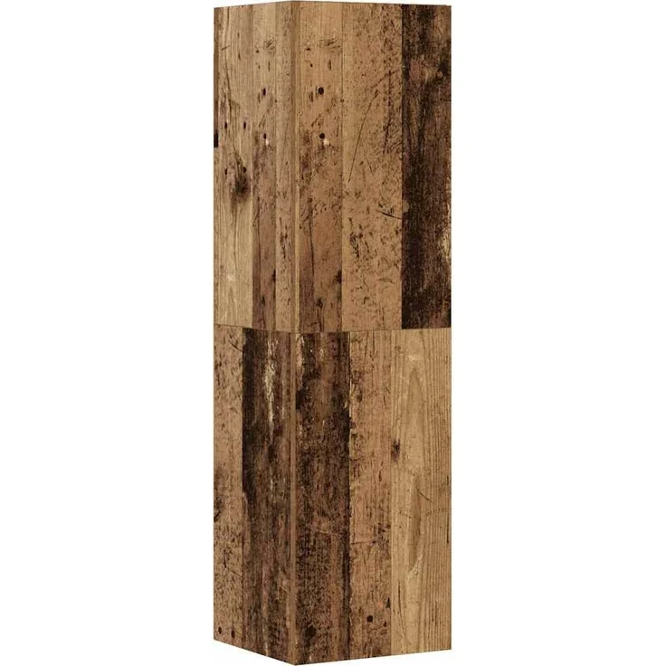 vidaXL 5-tlg. TV-Schrank-Set Wandmontage Altholz-Optik Holzwerkstoff 3328999 – Bild 5