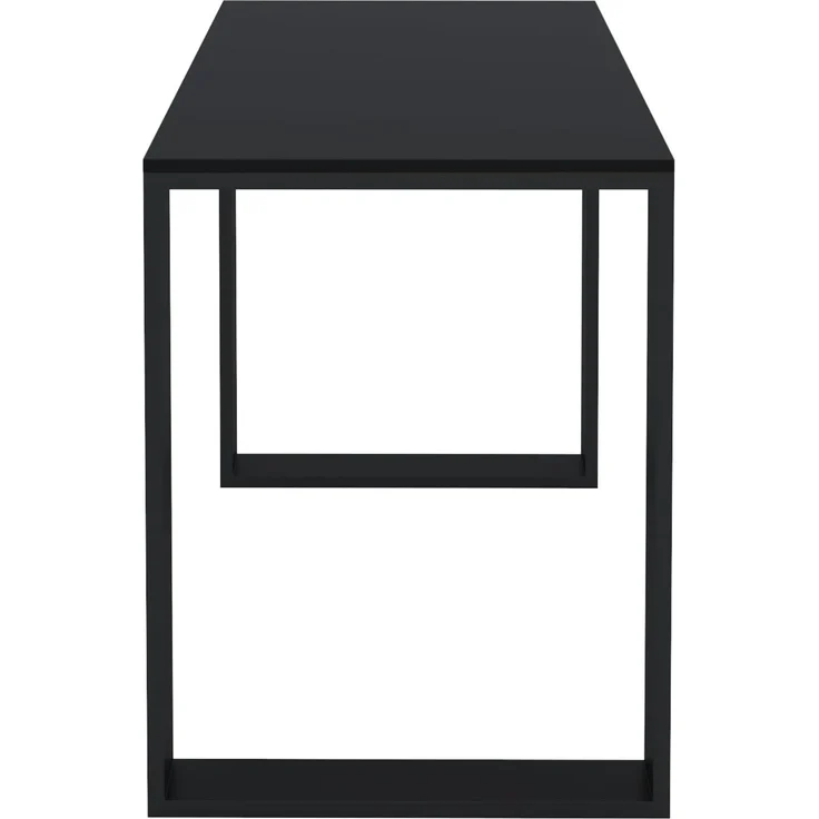 AKKE Esstisch, Esszimmertisch LOFT Schwarze Beinen Küchentisch Bürotisch 2mm-PVC – Bild 4
