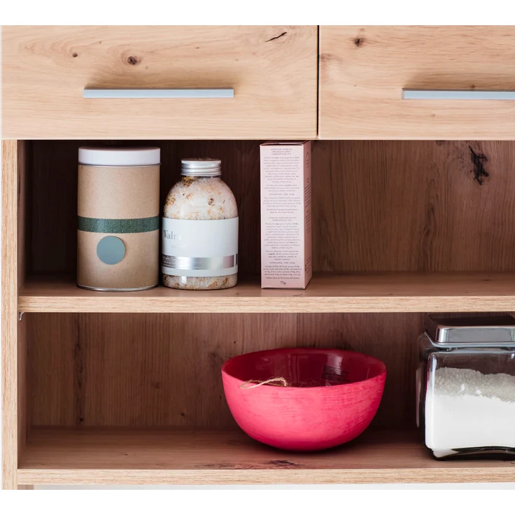Trendteam 'Amanda' Hochschrank, Holz, Eiche, 190 x 31 x 37 cm – Bild 9