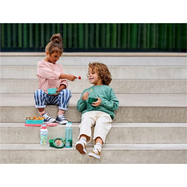 Mepal 'Campus' Lunch-Set mit Pop-up Trinkflasche & Lunch Box, Kunststoff Frozen Sisters Forever 1, 400 ml / 750 ml – Bild 4