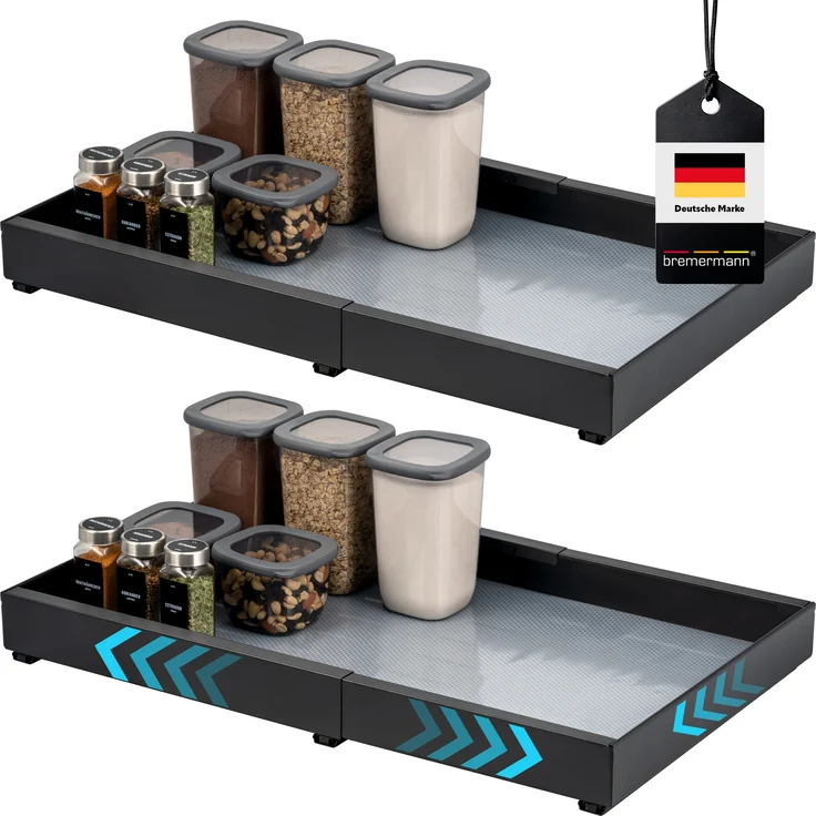 Teleskopschublade 2er, 43-67 cm – Bild 1