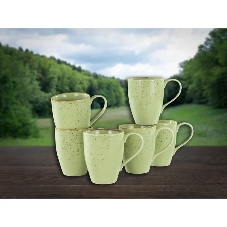 Nature Collection Green, Kaffeebecher 6-tlg (mo) – Bild 4