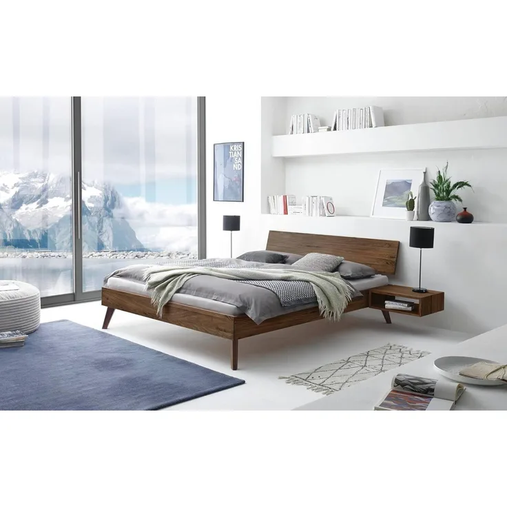 Hasena Trento Ancona Massivholzbett 180x200 Nussbaum, geölt 20