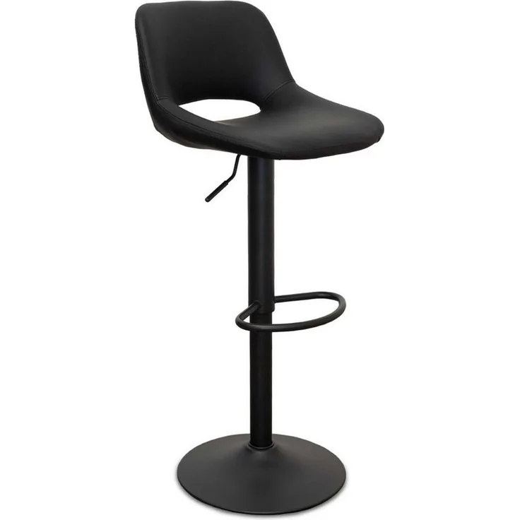 Weber GmbH Barhocker Weber Barhocker schwarz (1 St), bis 120kg, integrierte Fußstütze