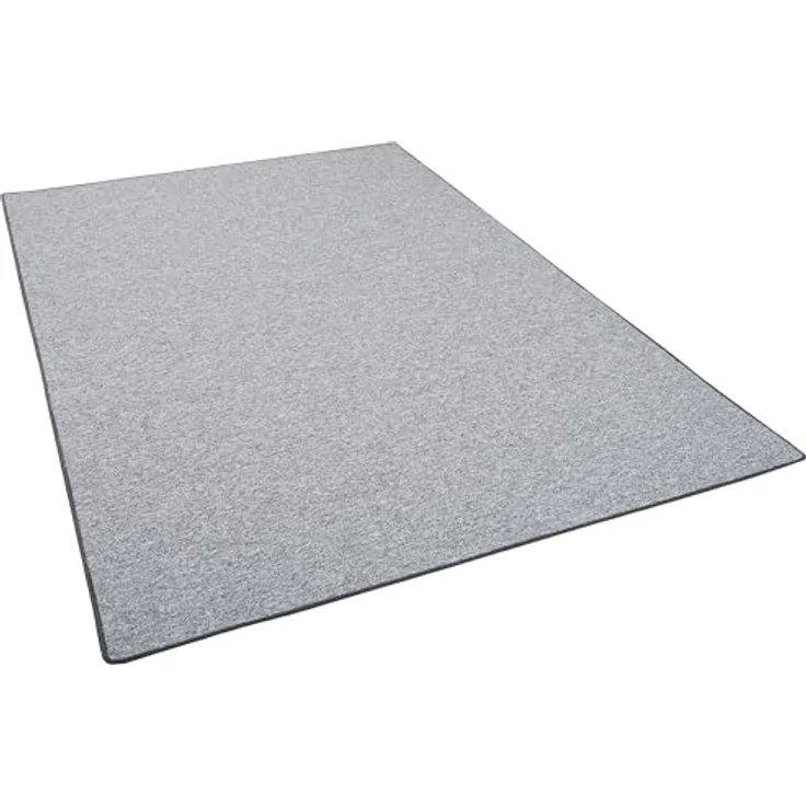 Snapstyle Veloursteppich Feinschlingen Velour Teppich Strong, Eckig, Höhe: 5 mm – Bild 2