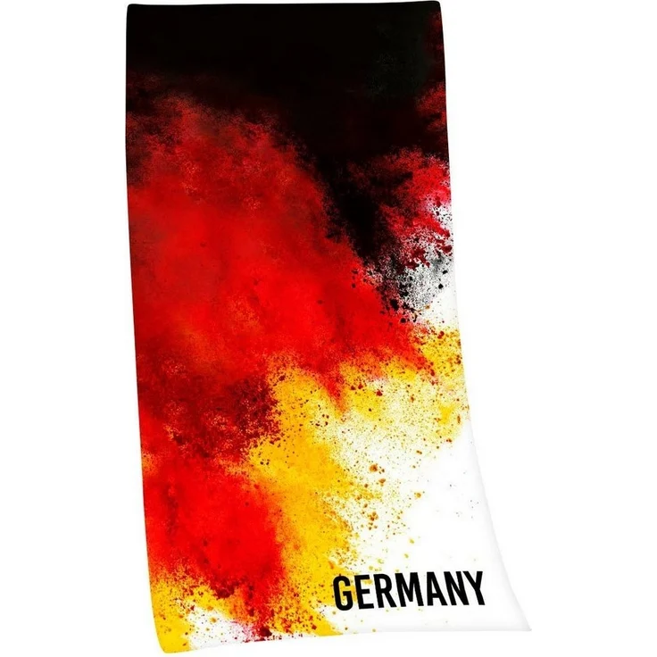 Herding Young Collection Strandtuch Germany Velourstuch Gr. 75/150 cm Tuch, (1-St), Sport, Strand & Badehandtuch Liegetuch Saunatuch – Bild 3