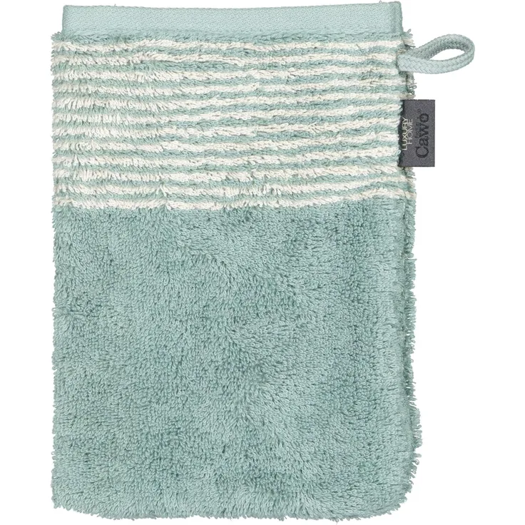 Cawö Handtuch Two-Tone 590 salbei