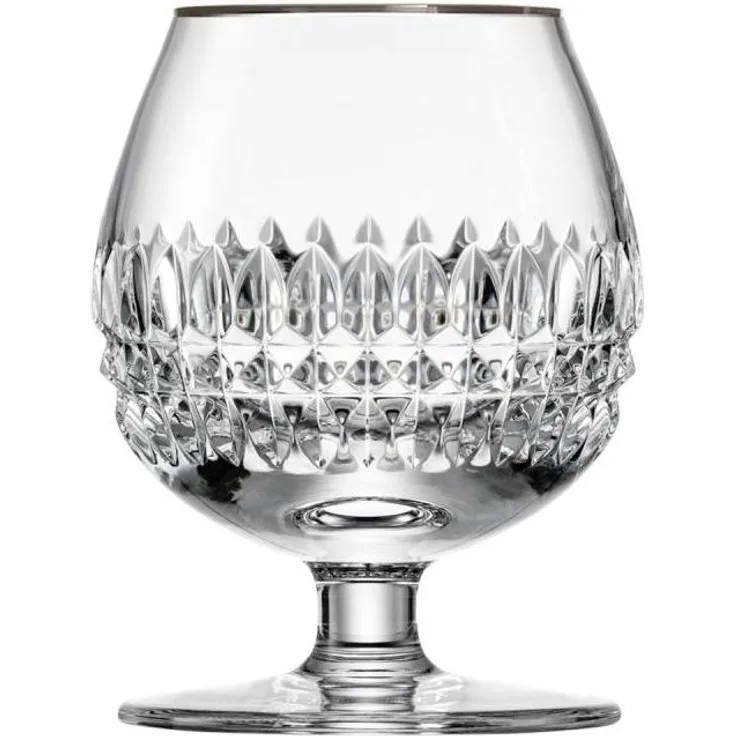 Cognacglas Kristall Empire Platin (10,6 cm)