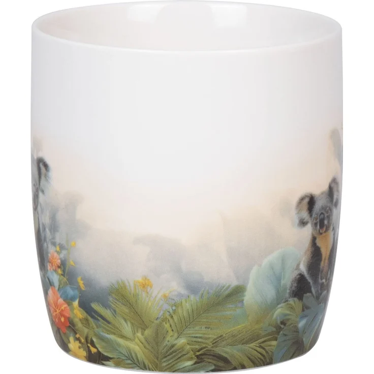 KÖNITZ 1172753058 Becher Jungle Koalas 390 ml aus Bone China Porzellan / Dschungel Koalas – Bild 4