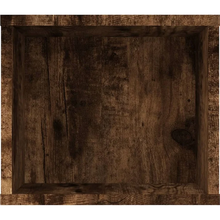 TV-Wandschrank, Fernsehschrank Räuchereiche 100x30x26,5 cm Holzwerkstoff – Bild 5