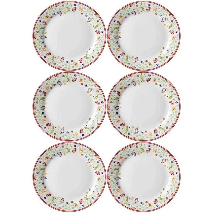 Ritzenhoff & Breker SHANTI Teller flach 27 cm 6er Set