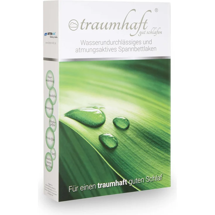 Wasserundurchlässiges Spannbettlaken für Kinder und Erwachsene , Grau : 90x190 cm-200 cm – Bild 5