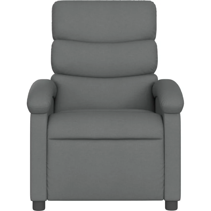 vidaXL Massage-Relaxsessel, Stoff, Dunkelgrau 3205810 – Bild 3