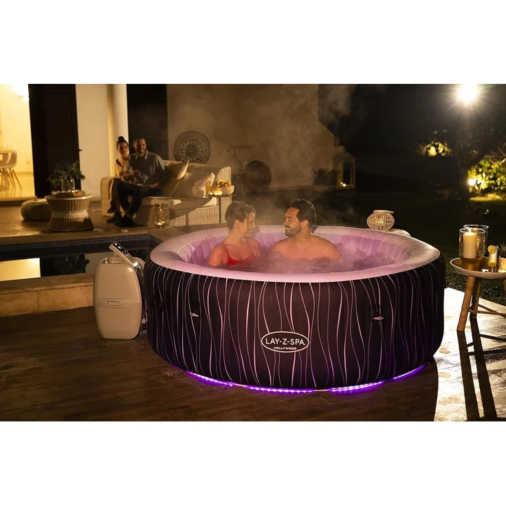 Bestway 'Lay-Z-Spa Hollywood AirJet Ø 196x66 cm', Whirlpool, aufblasbar – Bild 17