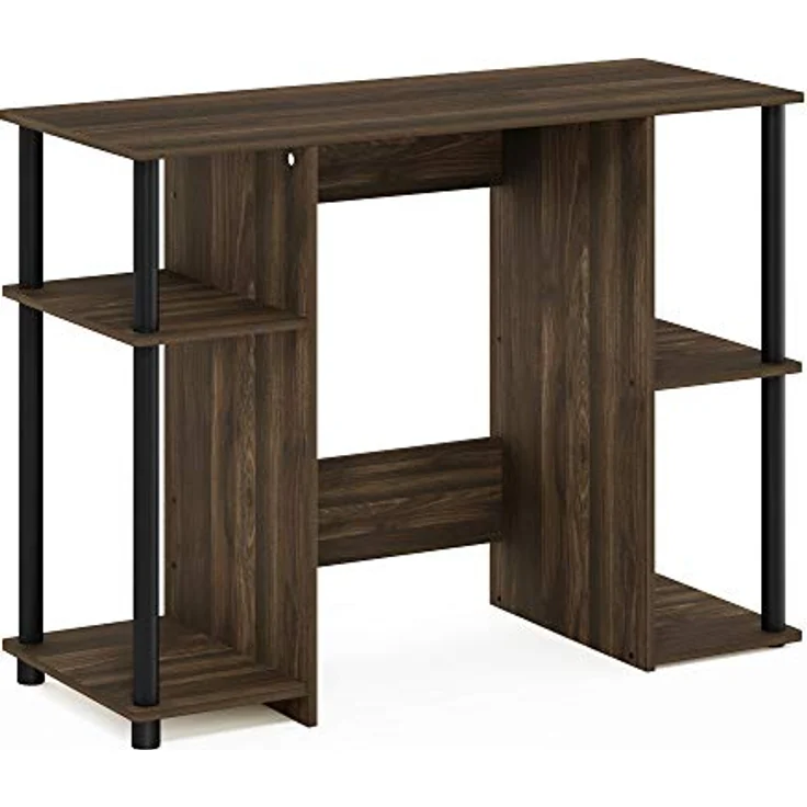 Furinno Computerschreibtisch, 39,5 x 97,5 x 72,6 zm, Columbia-walnuss/Schwarz – Bild 6