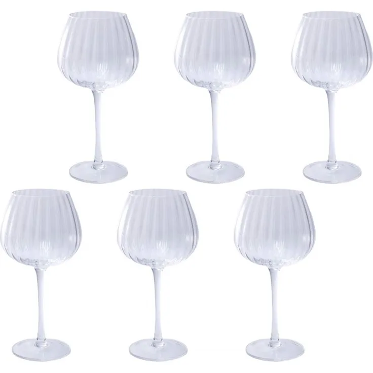 Rose&Tulipani Rose&Tulipani Prismia 6er Set Gläser 460 ml U20177611A00Z