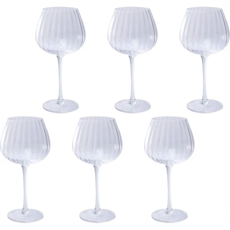 Rose&Tulipani Rose&Tulipani Prismia 6er Set Gläser 460 ml U20177611A00Z