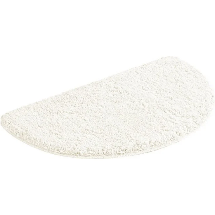 OTTO home Badematte Sanremo, Badvorleger, Badezimmer Teppich, sehr weich, Höhe 30 mm, rutschhemmend beschichtet, fußbodenheizungsgeeignet, schnell trocknend, Polyester, halbrund, Badteppich, unifarben, rechteckig, rund & als 3-tlg. Set erhältlich – Bild 4