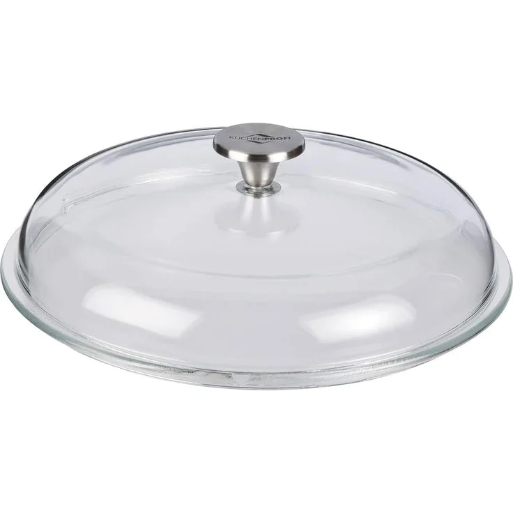 Glasdeckel hoch, 28 cm