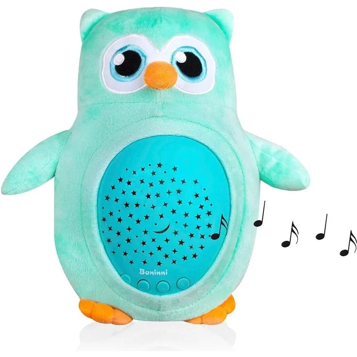 Baninni Sternenprojektor Owl Minzgrün
