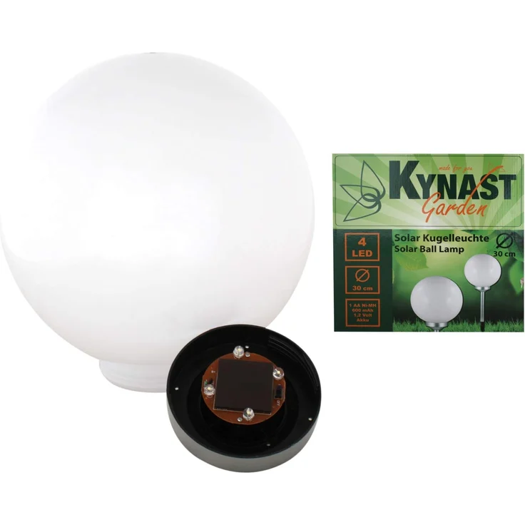 Leuchtkugel SOLAR-Kugelleuchte 30 cm KYNAST Garten – Bild 5