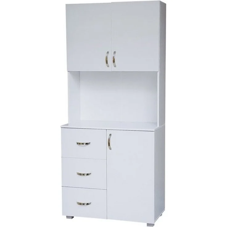 HTI-Line Küchenbuffet Küchenbuffet Blanca (Stück, 1-St, 1x Schrank Blanca, ohne Dekoration) Küchenschrank Hochschrank – Bild 2
