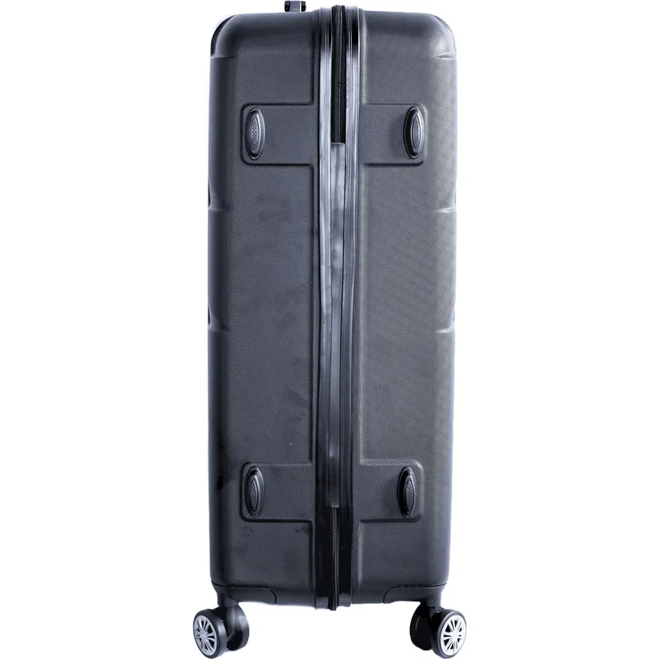 3 Tlg. Koffer-Set - ABS Hartschale mit 4 Rädern 360° drehbar Anthrazit – Bild 5