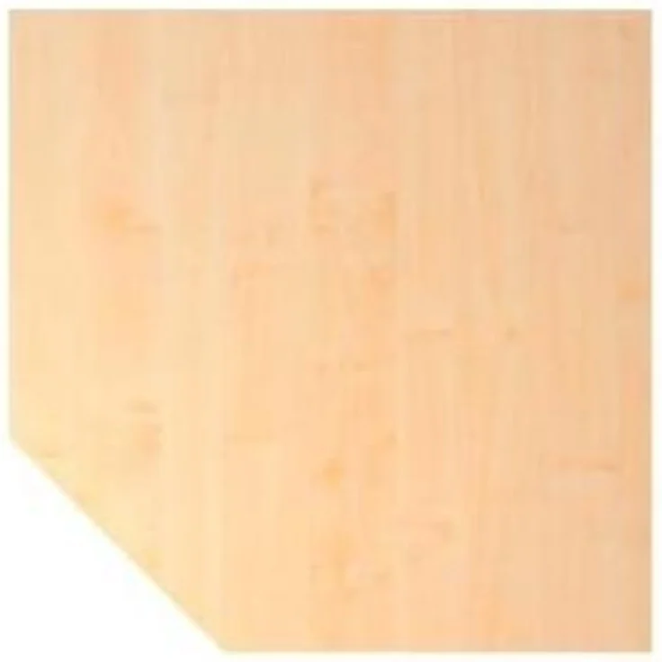 Verkettungsplatte trapezform / Stützfuß Ahorn / Graphit
