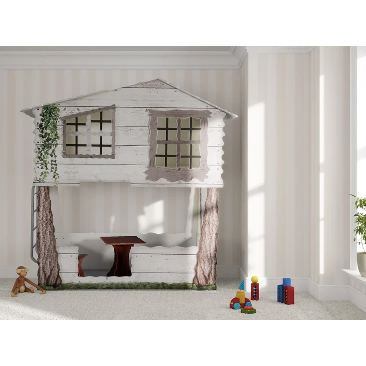 Baumhausbett Forest mit zwei Schlafplätzen 90x200 cm – Bild 1