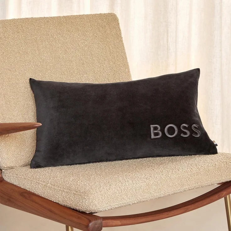 Hugo Boss Home Kissenbezug Bold Logo|33x57 cm| black