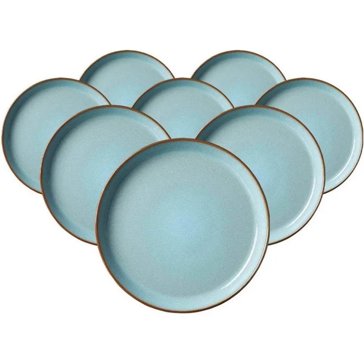 Ritzenhoff & Breker Visby Dessert-Teller ø 20,5 cm 8er Set blau
