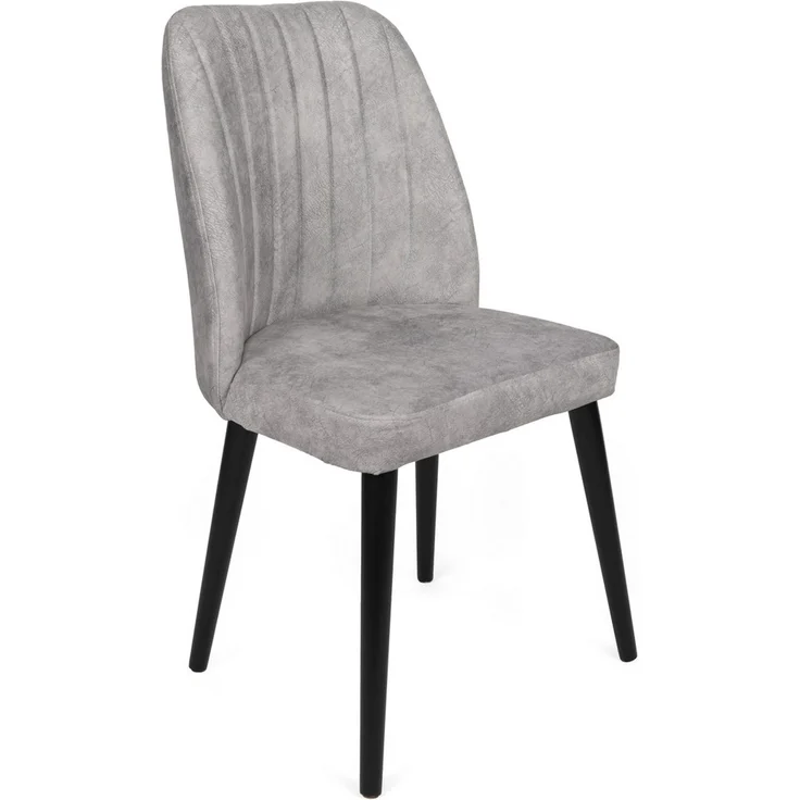 Skye Decor 'Alfa-438 V2' Stuhlset (2-teilig), Grau / Schwarz, 50 x 90 x 49 cm – Bild 2