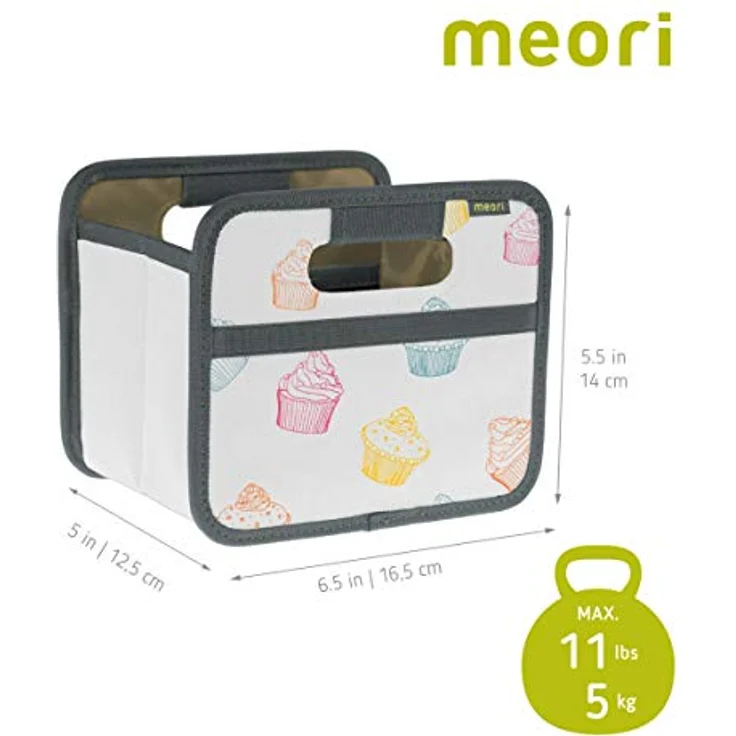 Meori - Faltbox Mini Aufbewahrungsbox Klappbox Cupcake A100310 – Bild 5