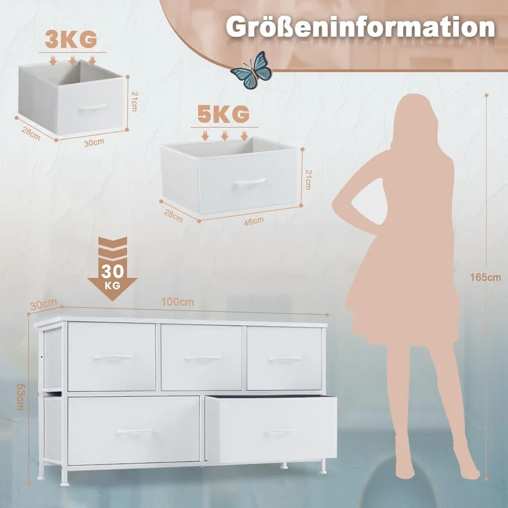 DUMOS Bürostuhl Bürostuhl aus PU Leder Office Chair Ergonomisch gestaltet, Verstellbare Armlehnen,Höhenverstellbar,Verstellbare Rückenlehne – Bild 3