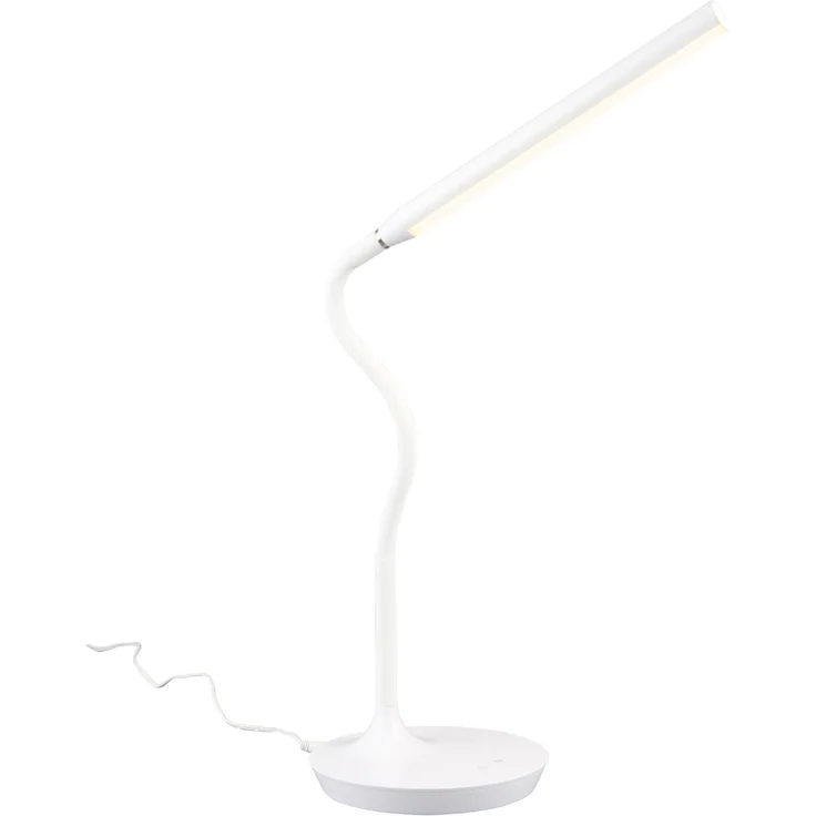 LED Schreibtischleuchte TORO Weiß, dimmbar & Lichtfarbe einstellbar, Höhe 38cm – Bild 7