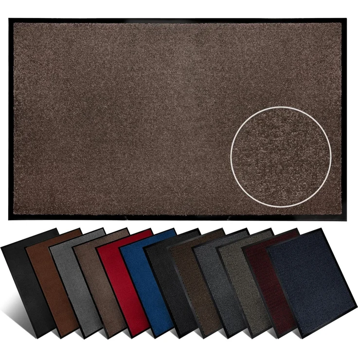 Furni24 Fußmatte - Beige, 90 x 150 cm – Bild 1