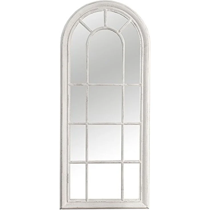 riess-ambiente Wandspiegel CASTILLO 140cm creme (Einzelartikel, 1-St), Wohnzimmer · halbrund · Holz · mit Rahmen · groß · Deko – Bild 1