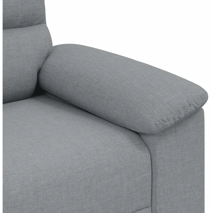 vidaXL Sessel Hellgrau 100x81x84 cm Stoff 4105287 – Bild 6