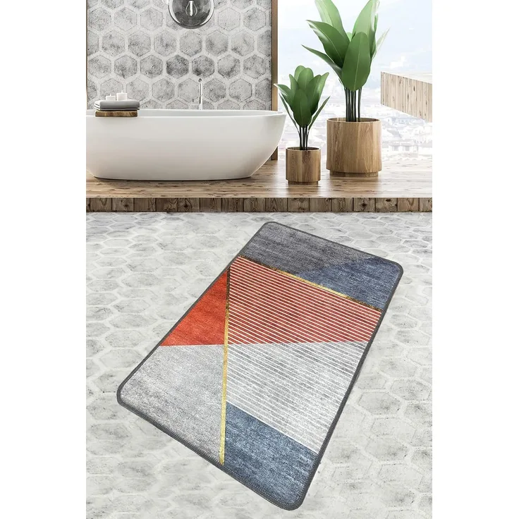 Mijolnir 'Sante - 32' Badematte, Mehrfarbig, 80 x 100 cm